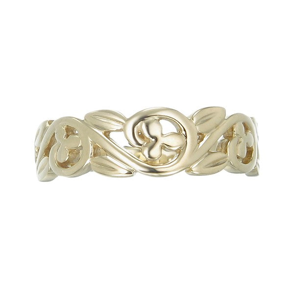 9ct Yellow Gold Filigree Vine Ring