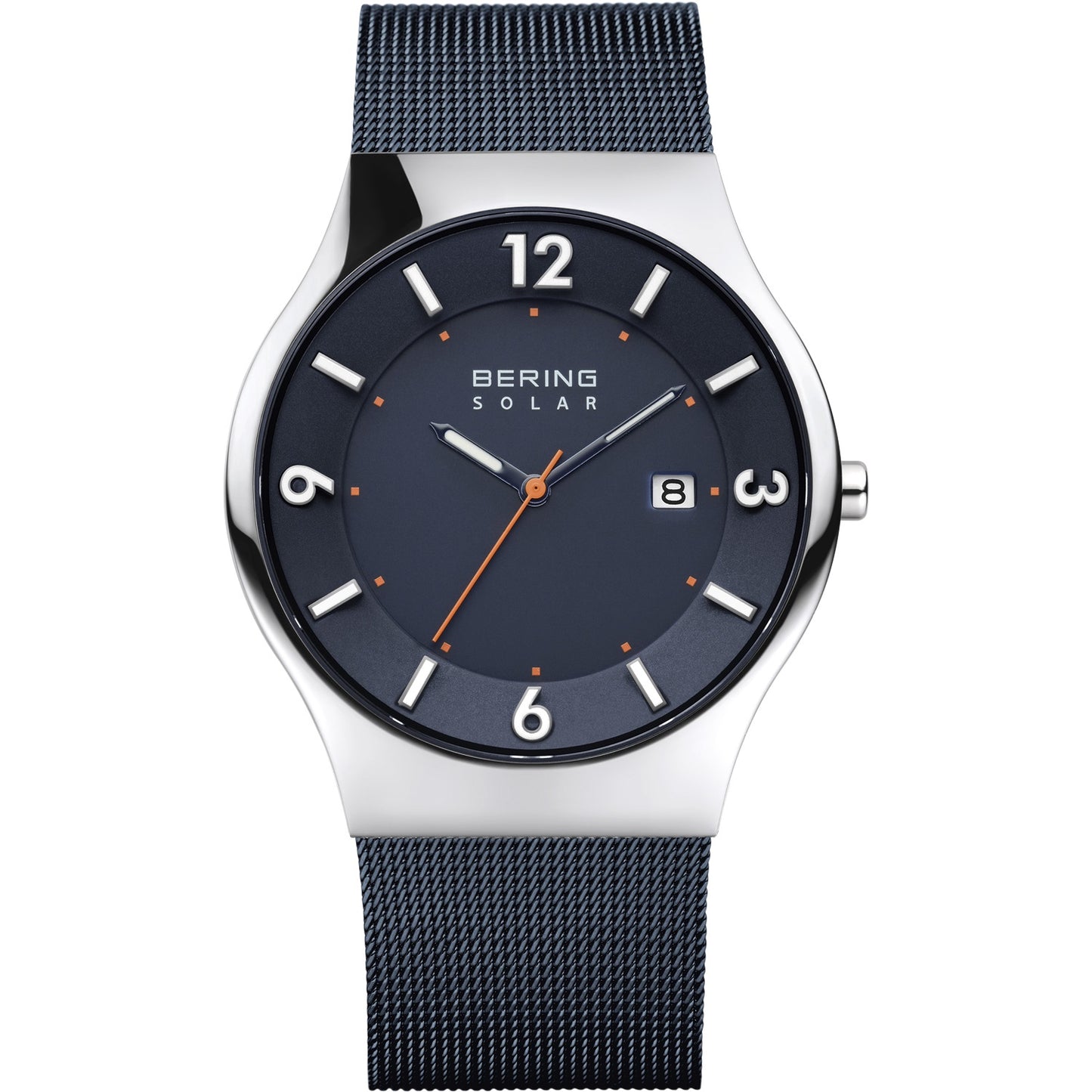 14440-307 Solar Navy Dial with Mesh Strap
