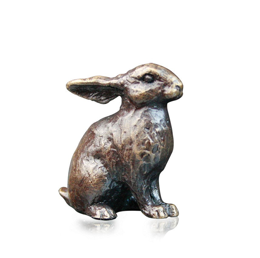 Bronze Bunny Rabbit Figurine