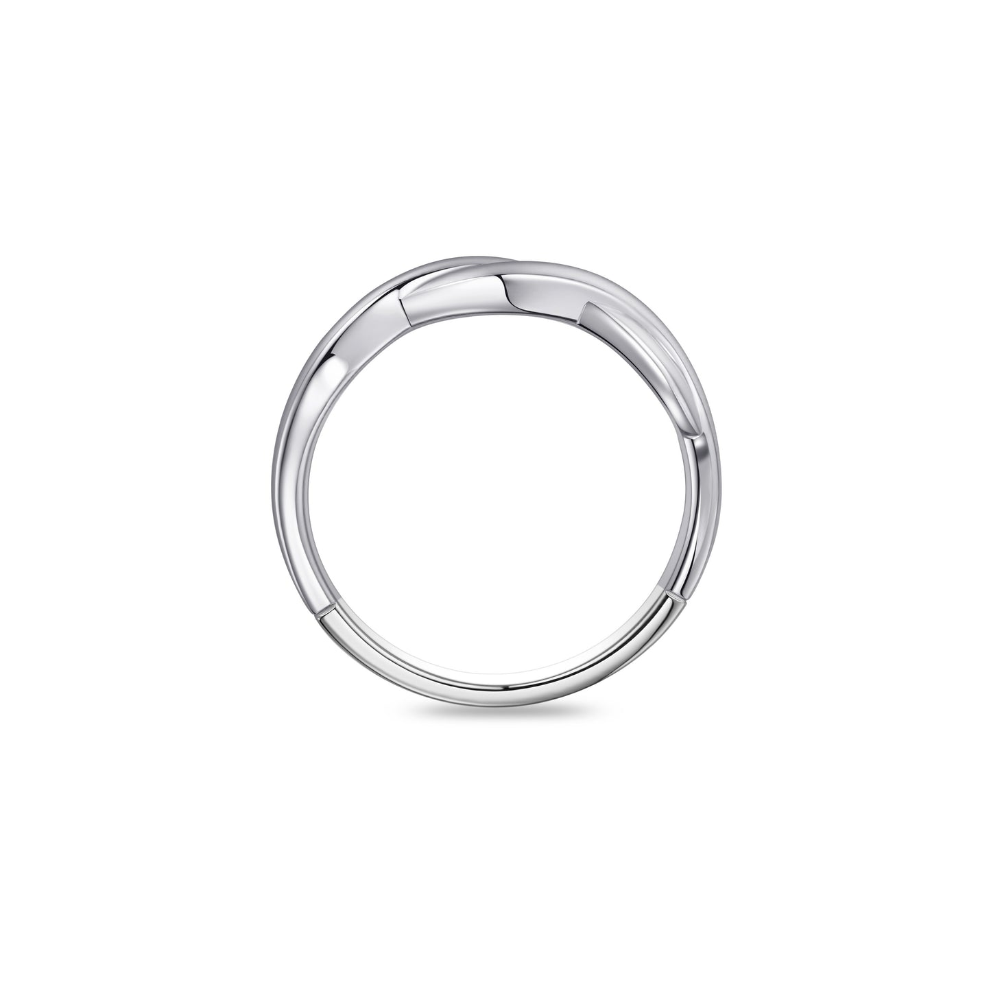 Silver Twist Ring