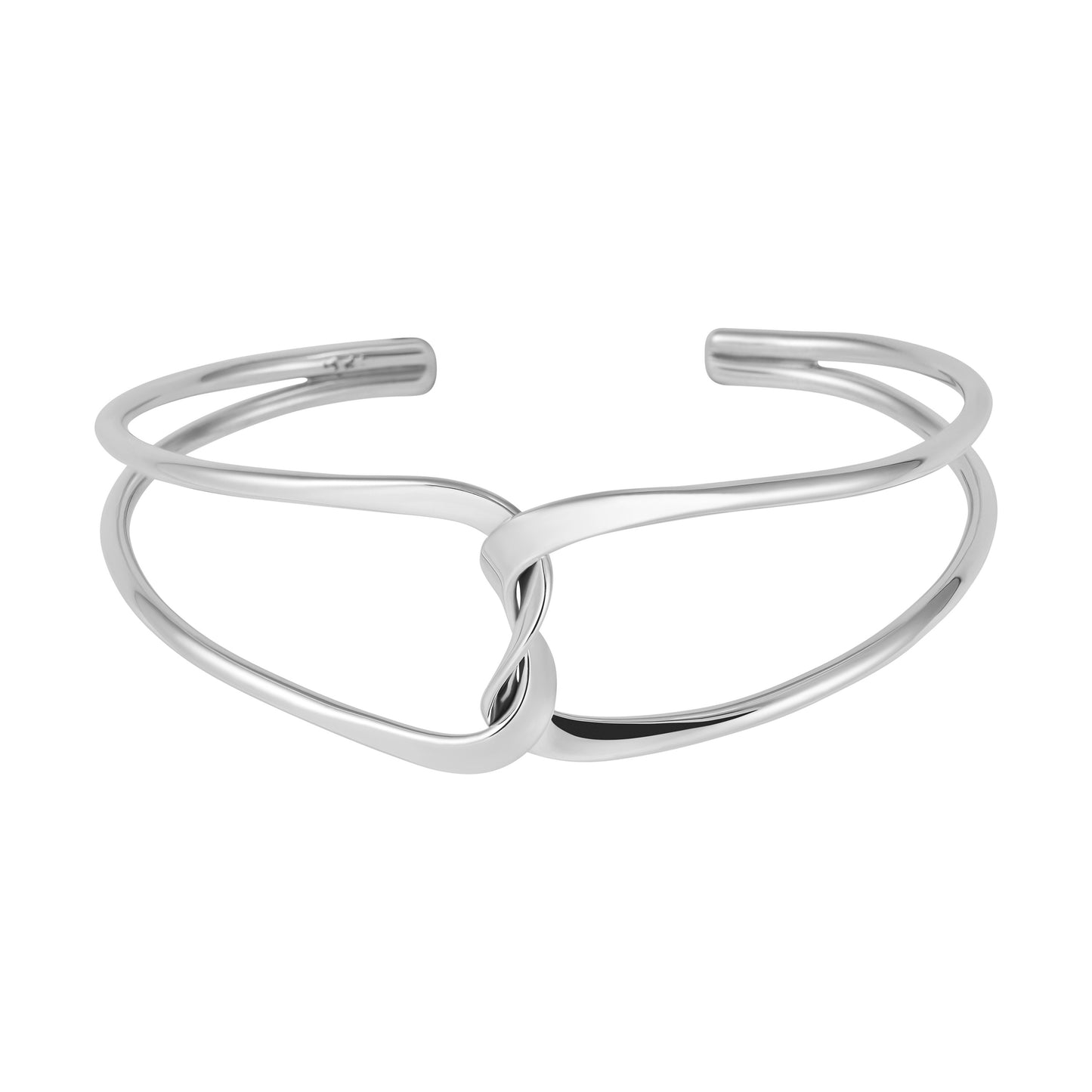 Interlinked Wide Bangle
