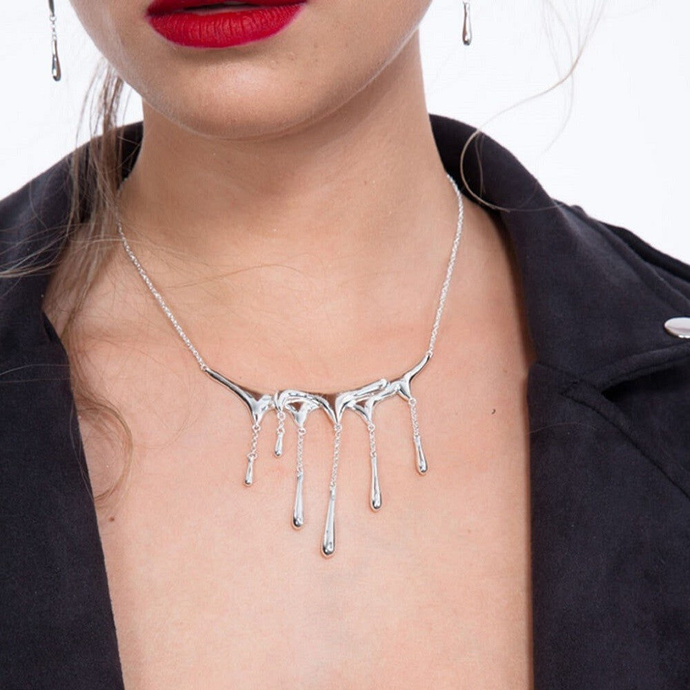 Melting Drip Necklace