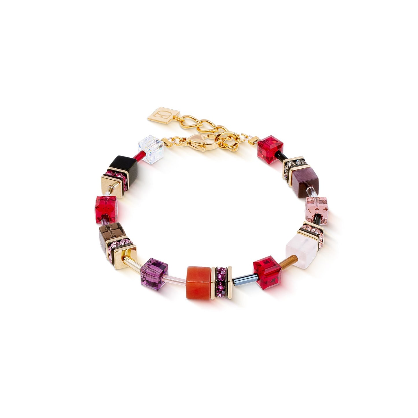Geocube Iconic Precious bracelet Festive red