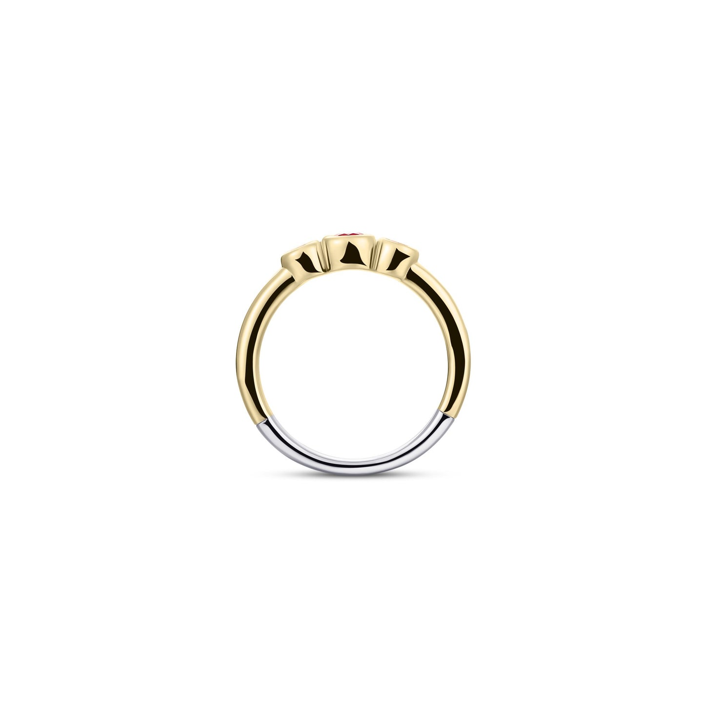 Triple Bezel Ring
