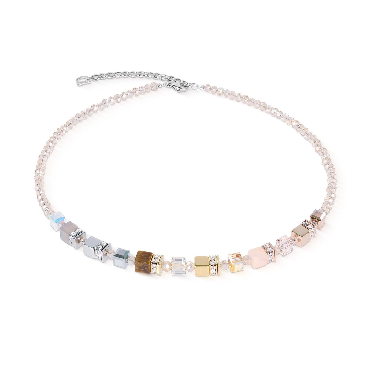 GeoCUBE Precious Nature Necklace Tricolor Sand