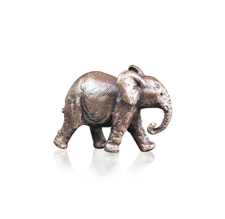 Bronze Elephant Figurine