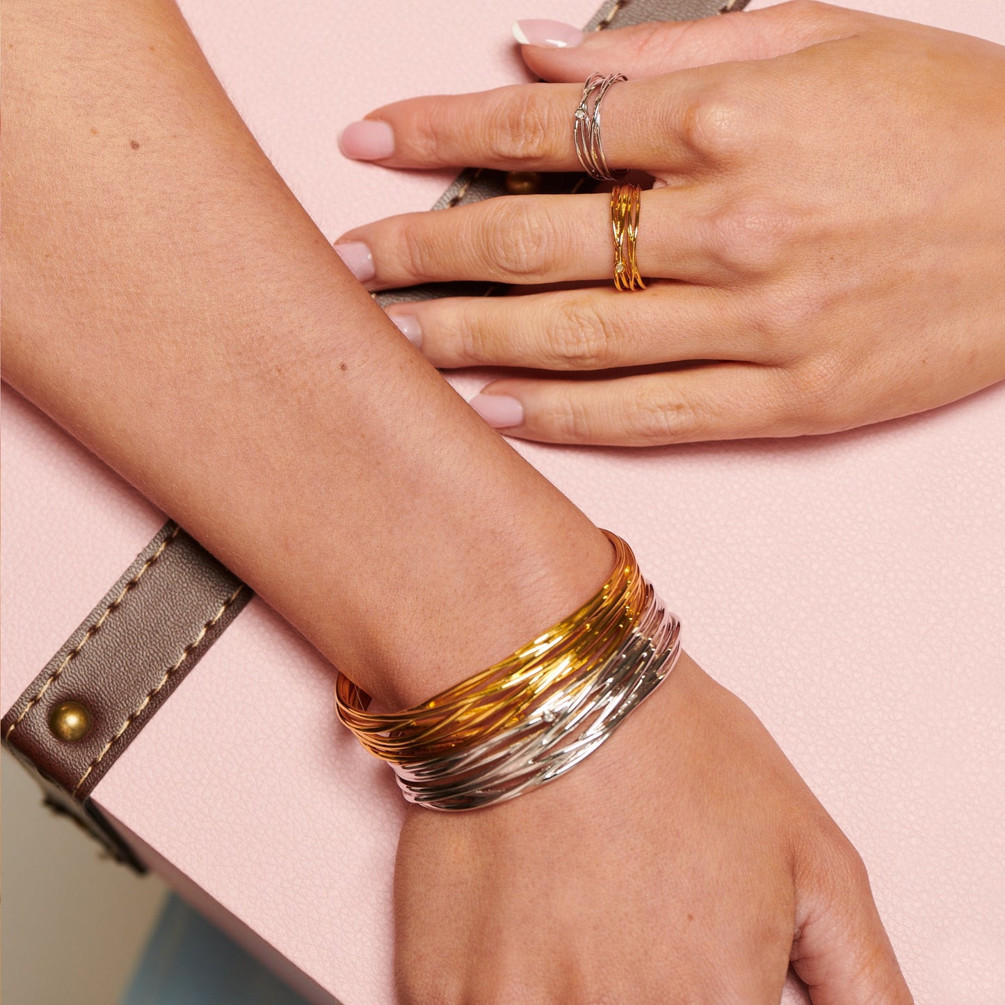 Silver Multi Strand Ring
