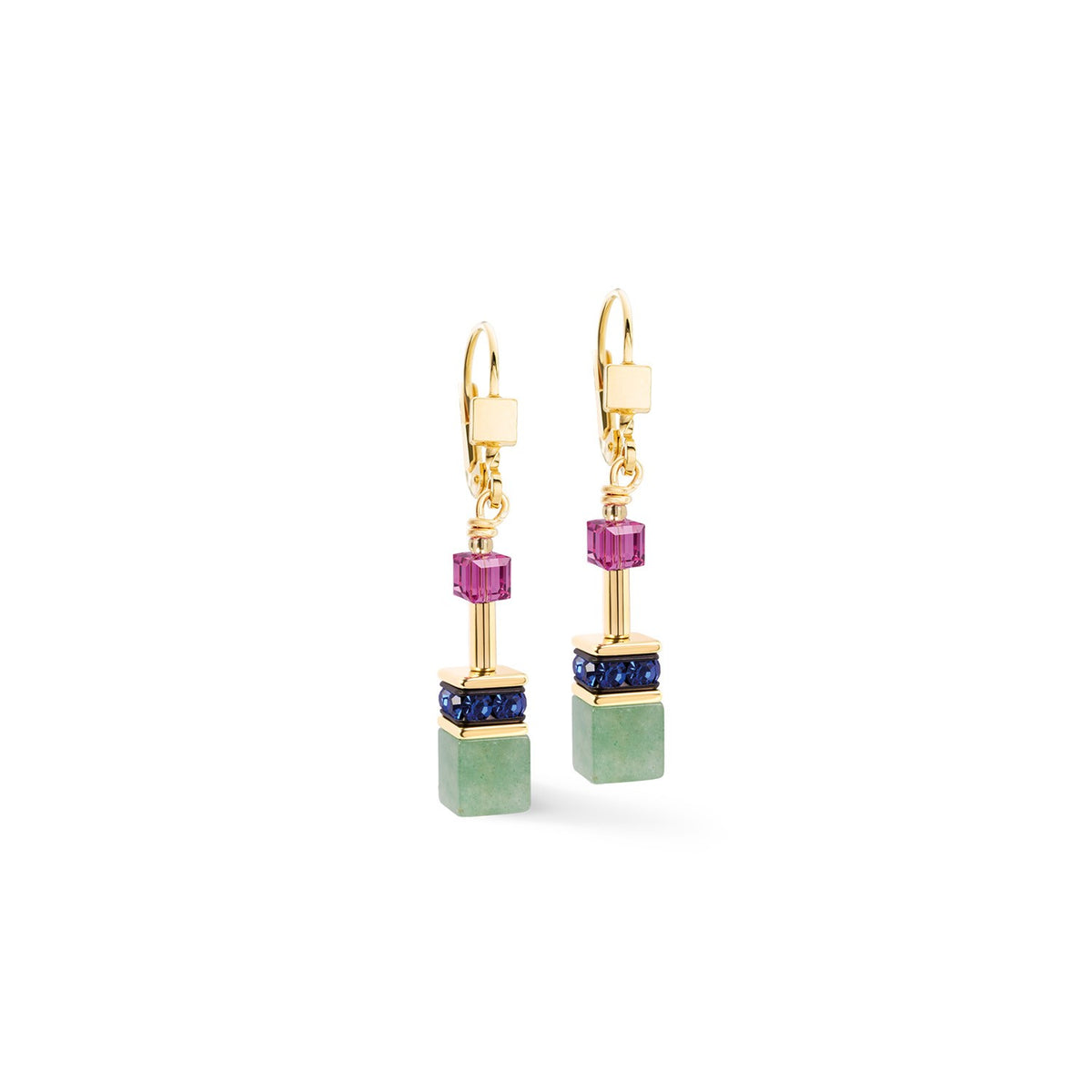 Geocube Iconic Precious Earrings Gem Harmony