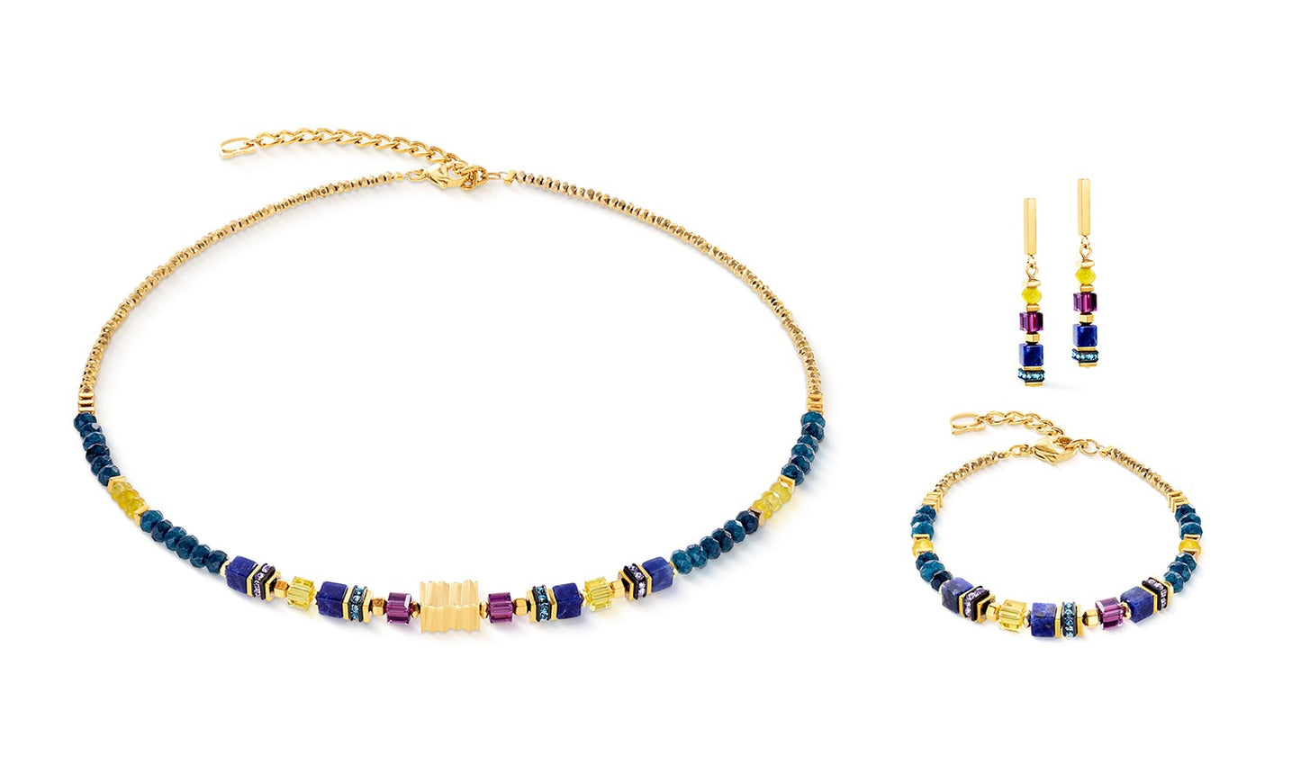 Earrings Wave Precious Flow gold-energy