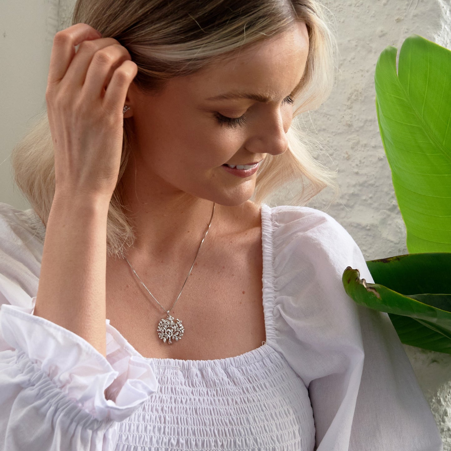 Silver Passionate Tree of Life Pendant