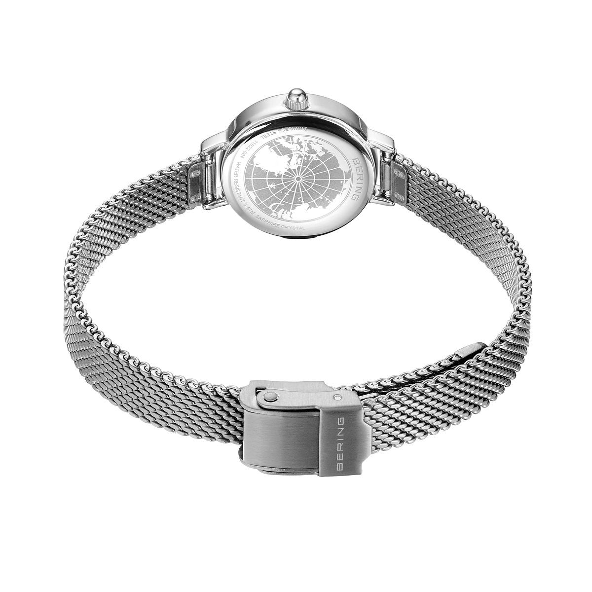 Classic Mother of Pearl Dial Stainless Steel Watch