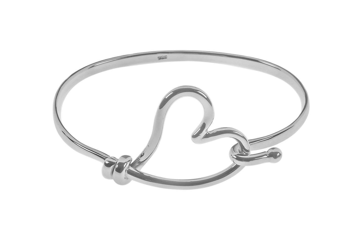 Heart bangle