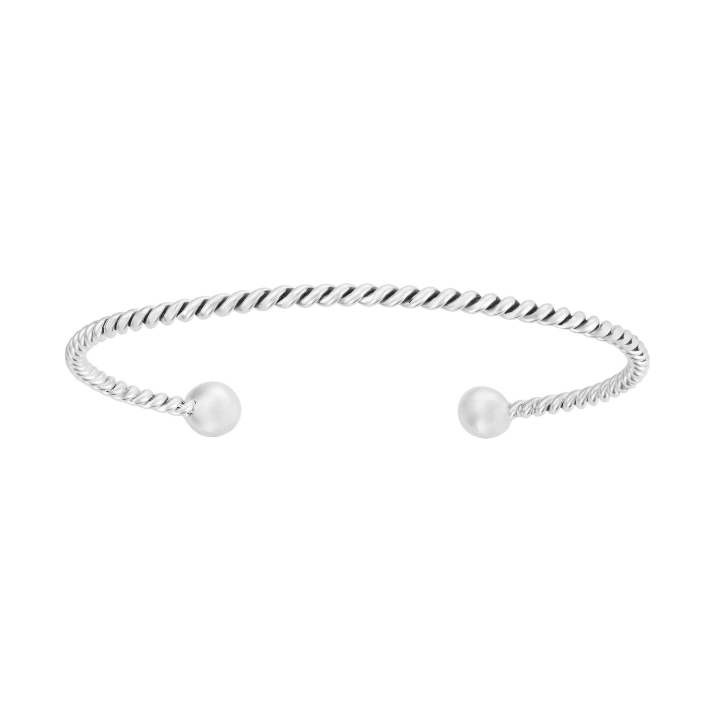 Rope Balls Cuff Bangle