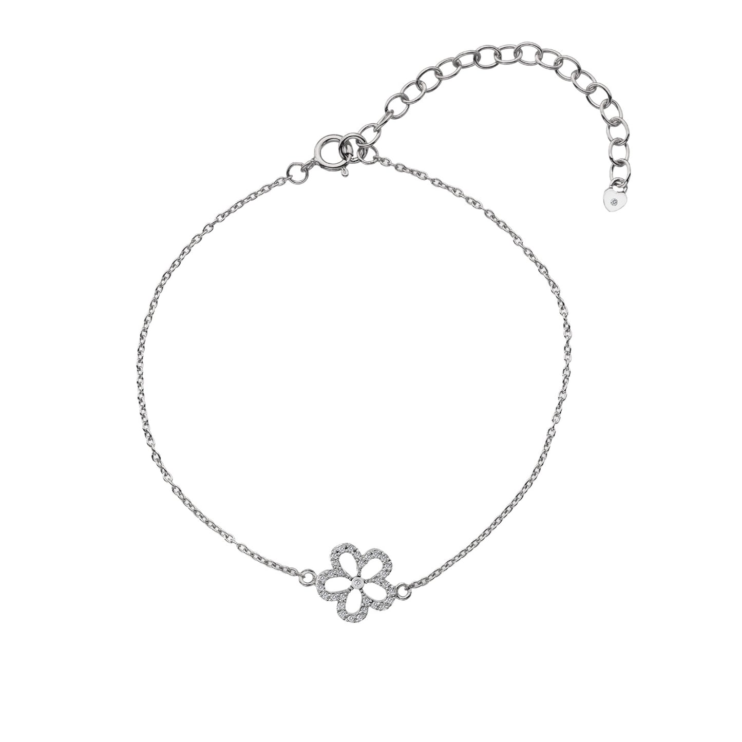Gentle Flower Slider Bracelet