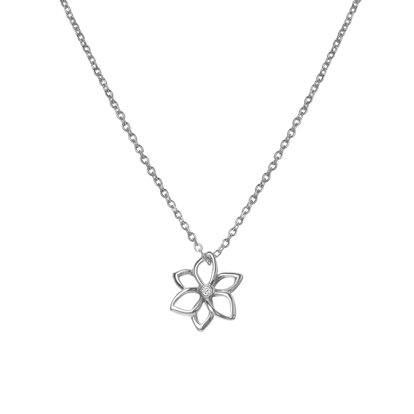 Open Flower Pendant