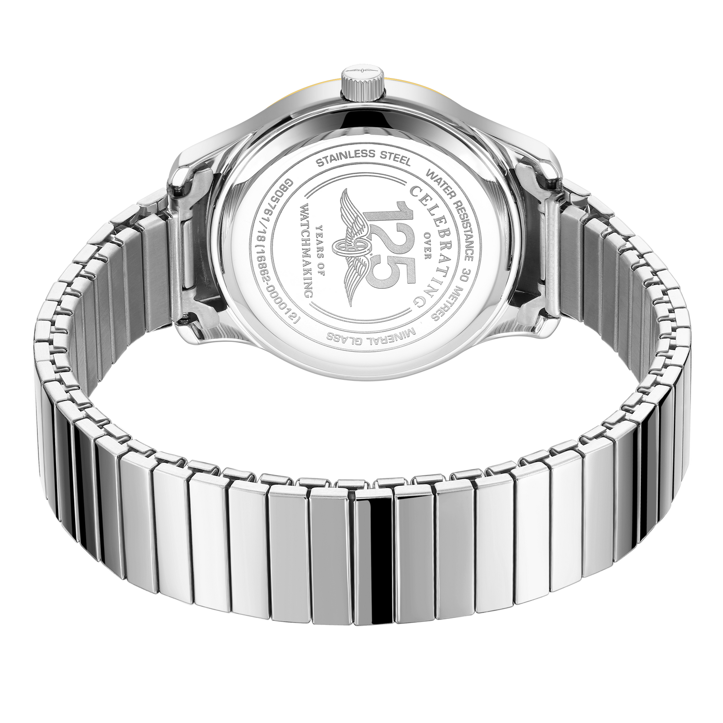 Two Tone Elasticated Watch