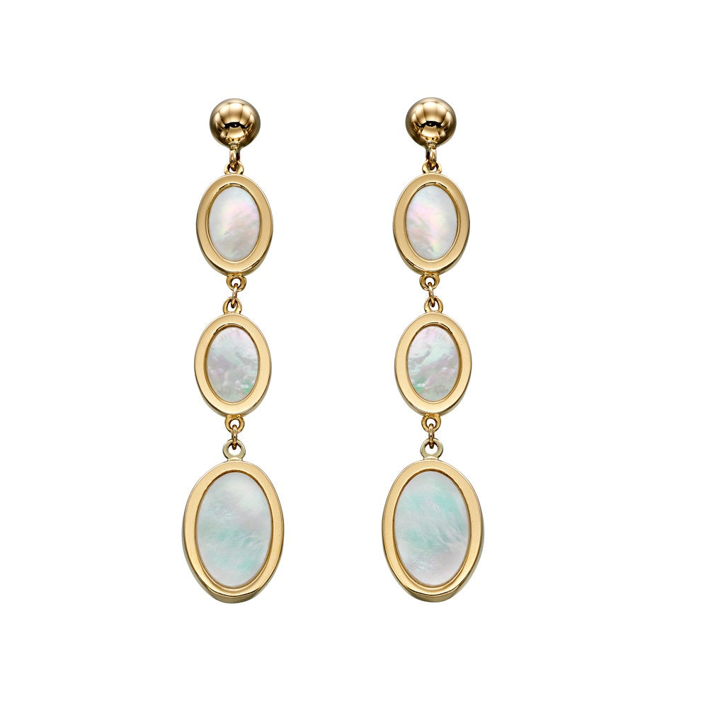 Mother of Pearl Drop Earrings
