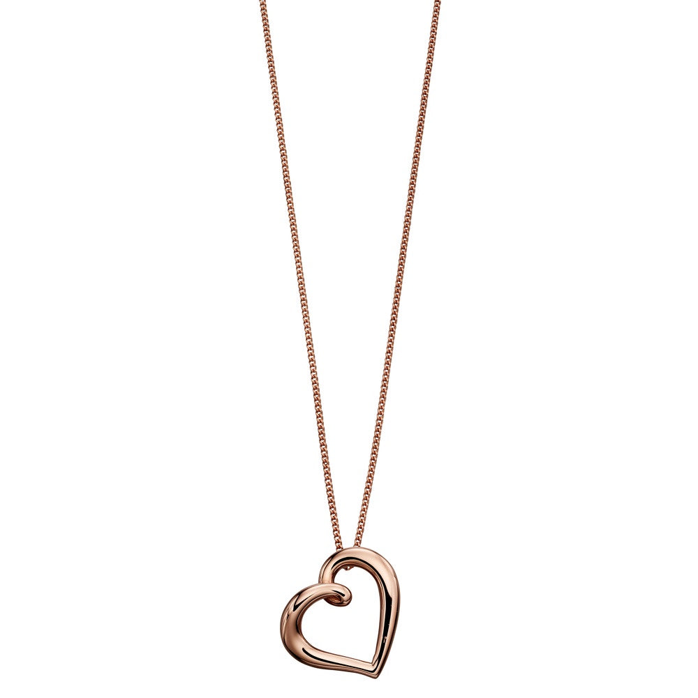 Ribbon Heart Pendant