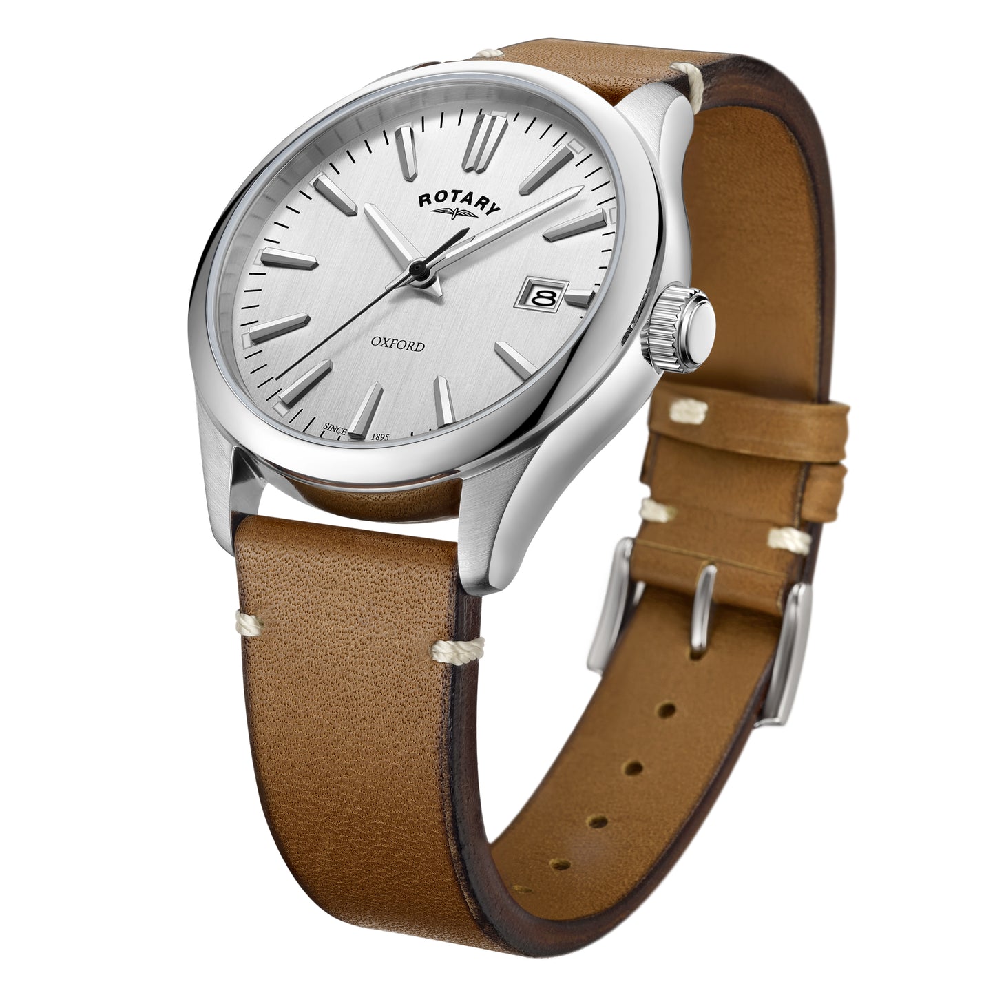 Oxford Tan Strap Watch