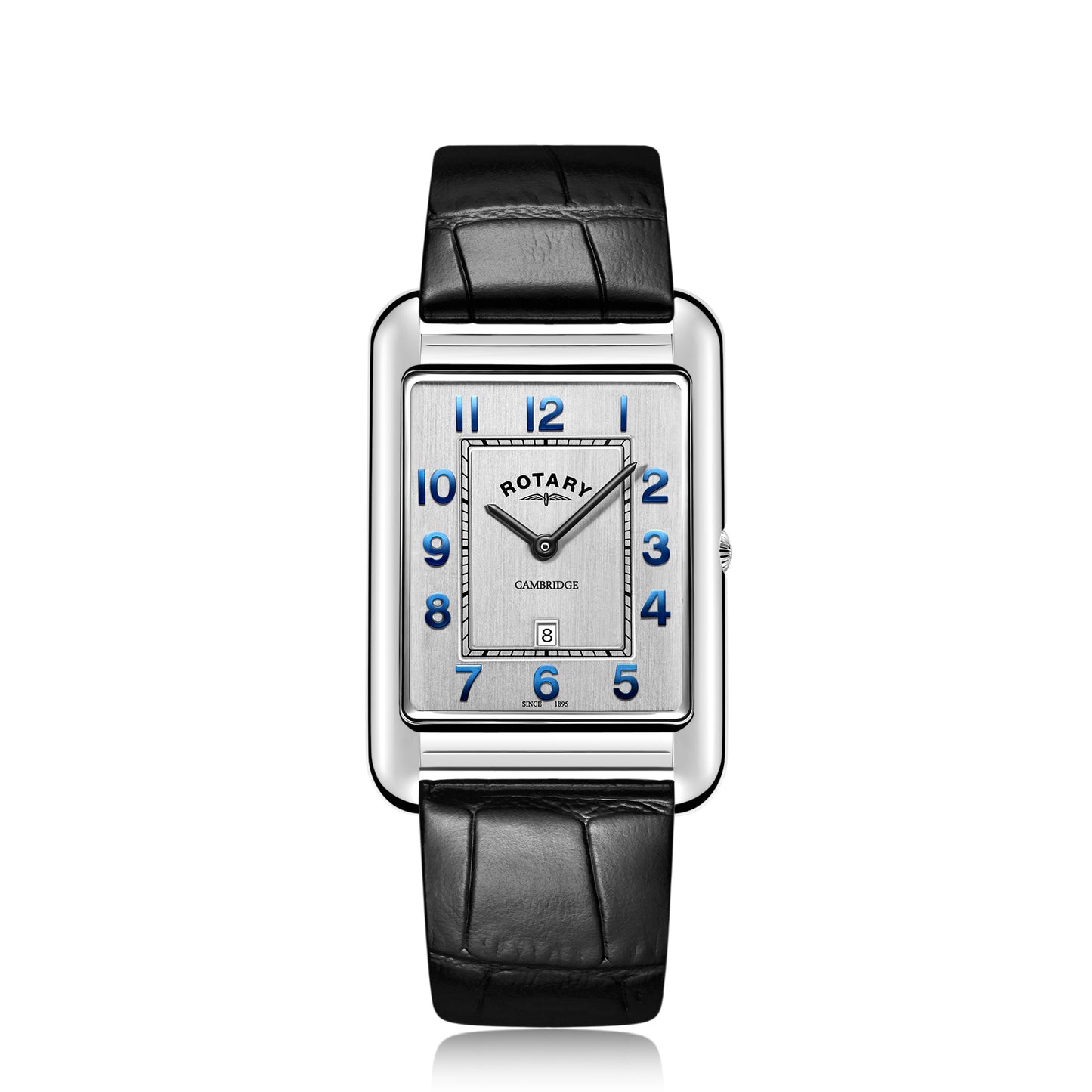 GS05280/70 G SSteel Rect Numbered Watch