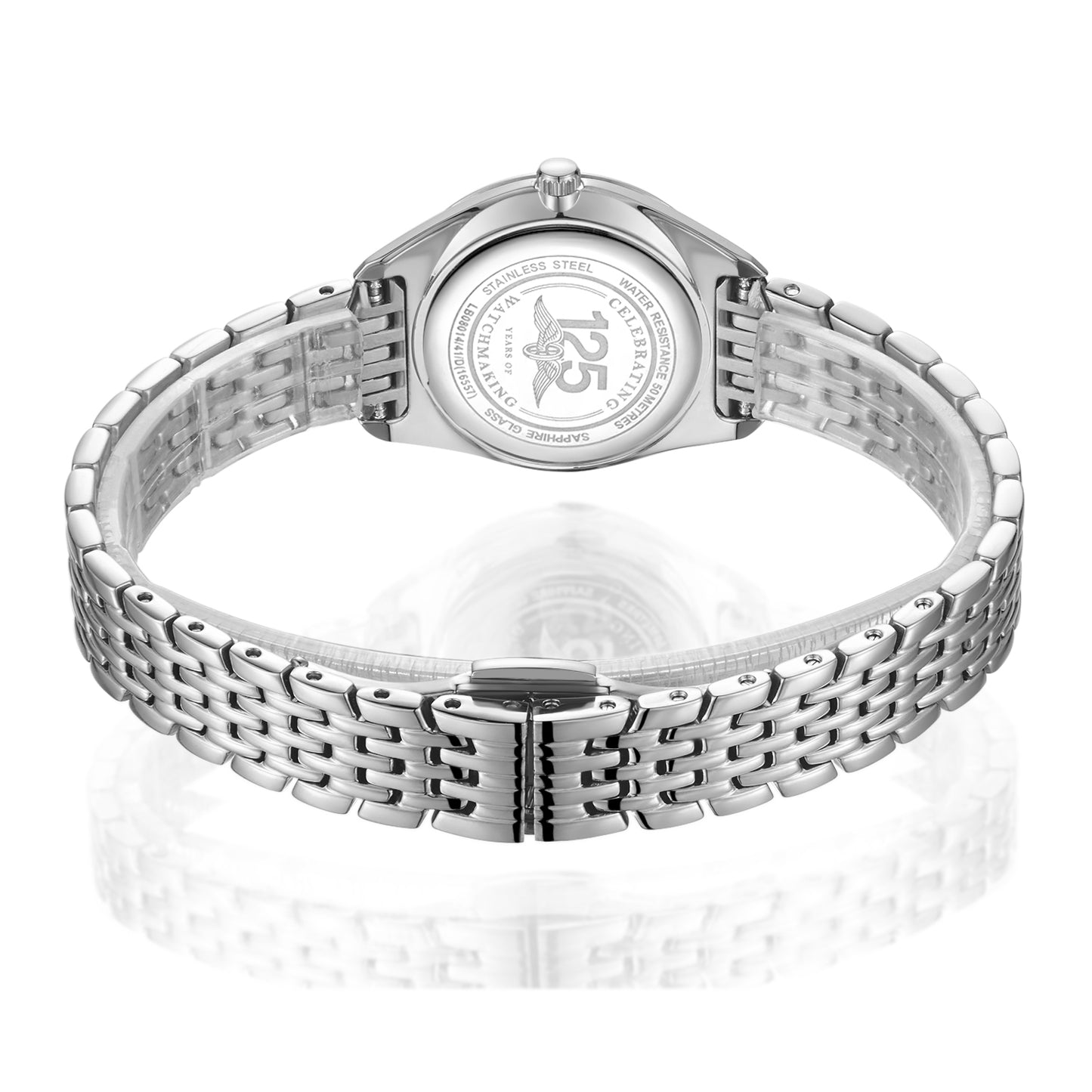 LB08010/41 Lds MOP Ulta Thin Watch