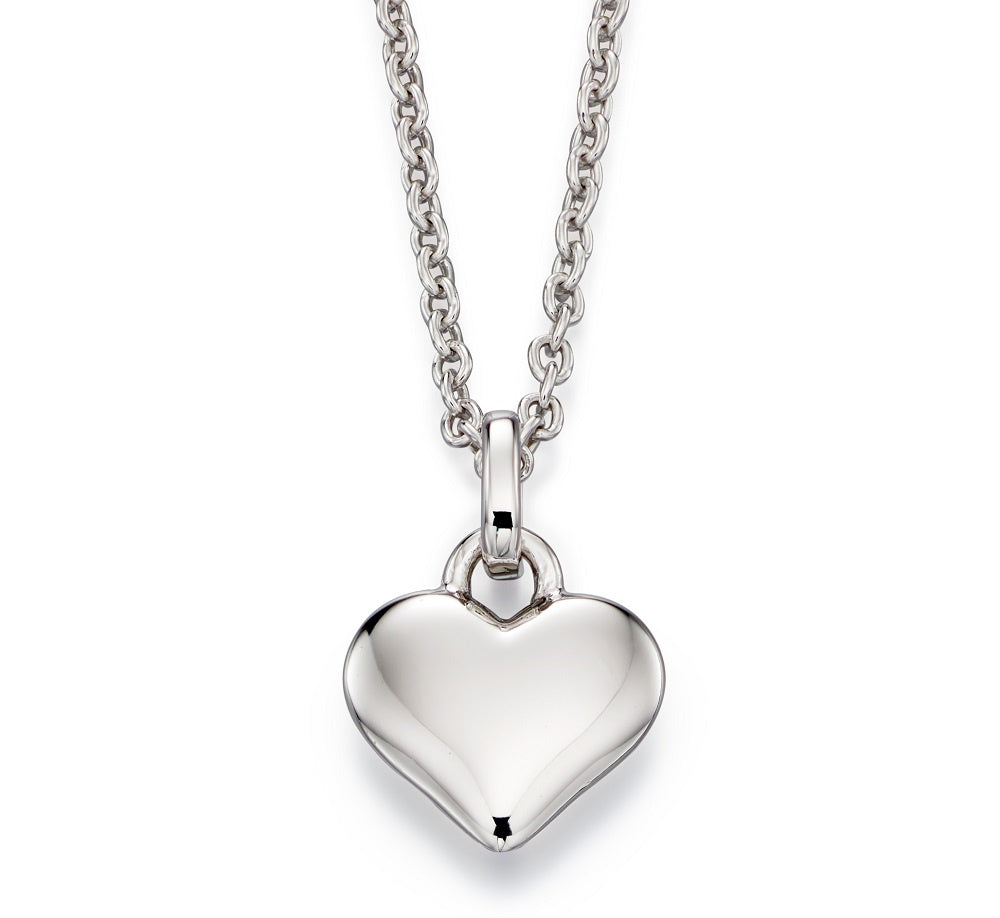 Small Silver Heart Pendant