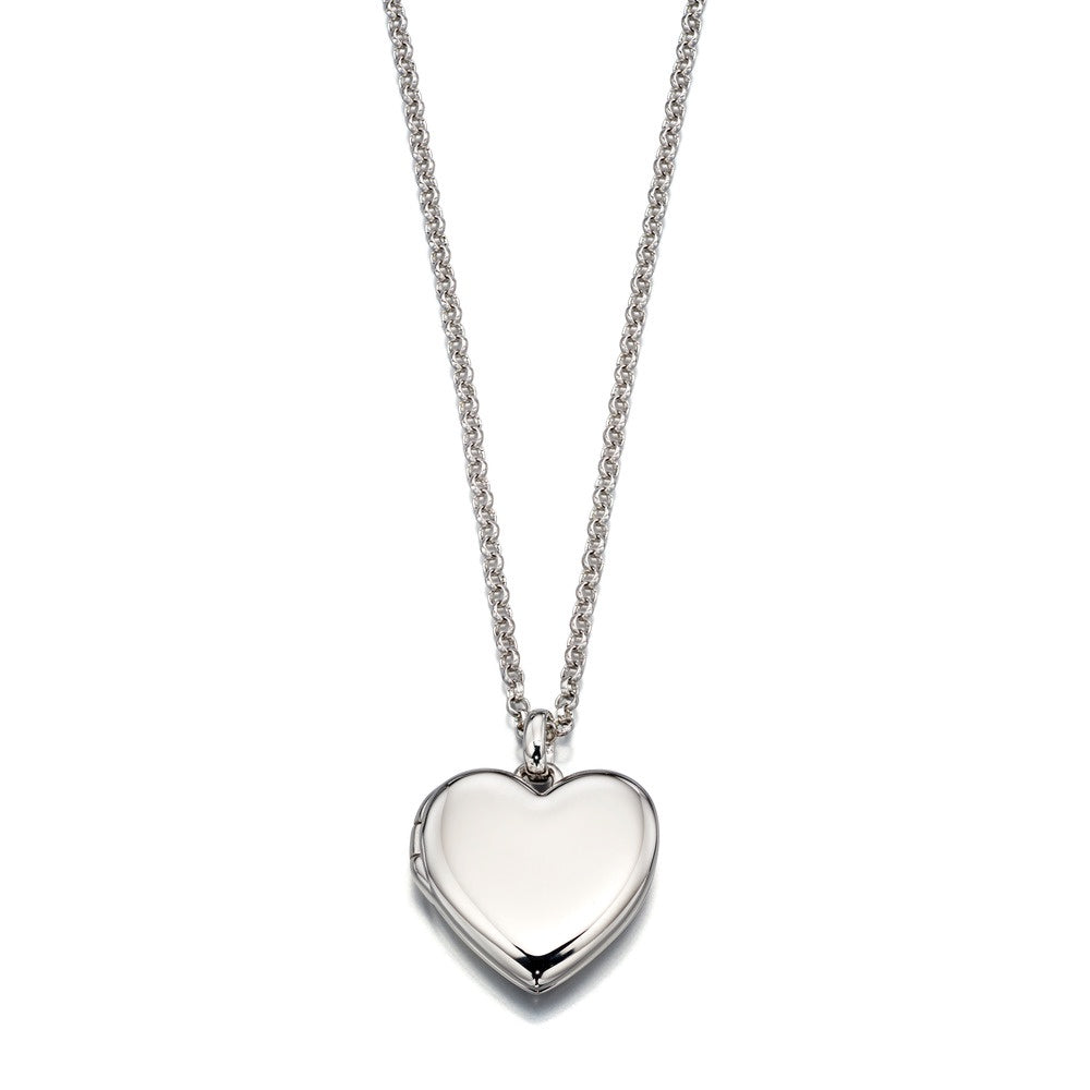 LSN0023 Olivia-med heart lock/chain