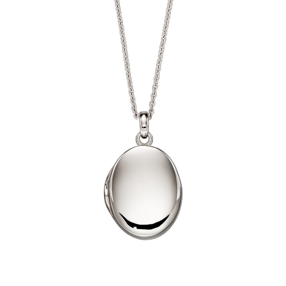 LSN0345 Orla-sil med oval locket