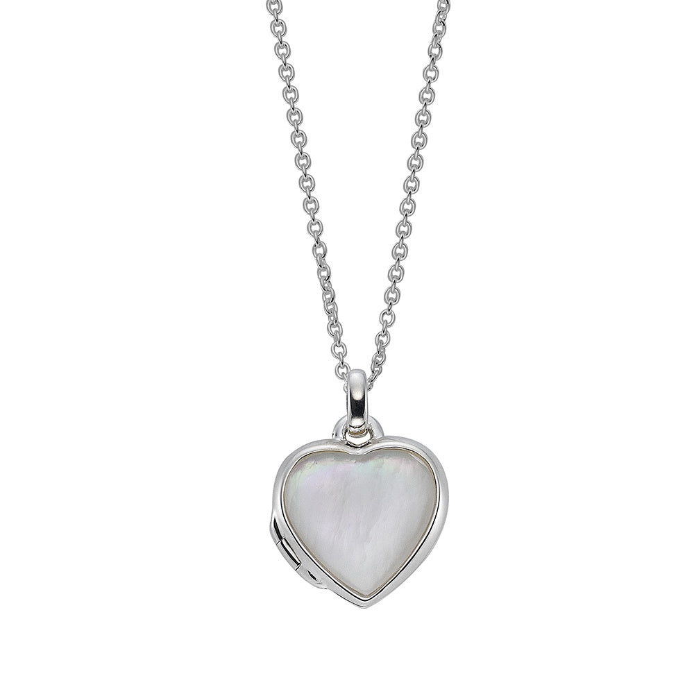 LSN0567 Vivian-Sil MOP Heart Locket
