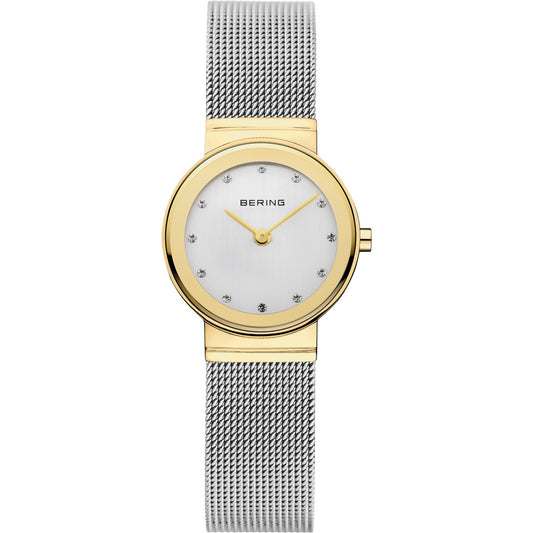 Two Colour Small Mesh Watch