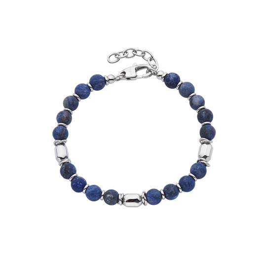 Lapis Beaded Bracelet
