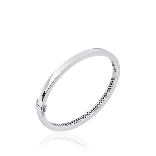 Silver Polished Bangle