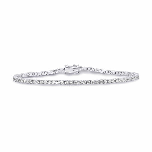 Silver Timeless Tennis Bracelet