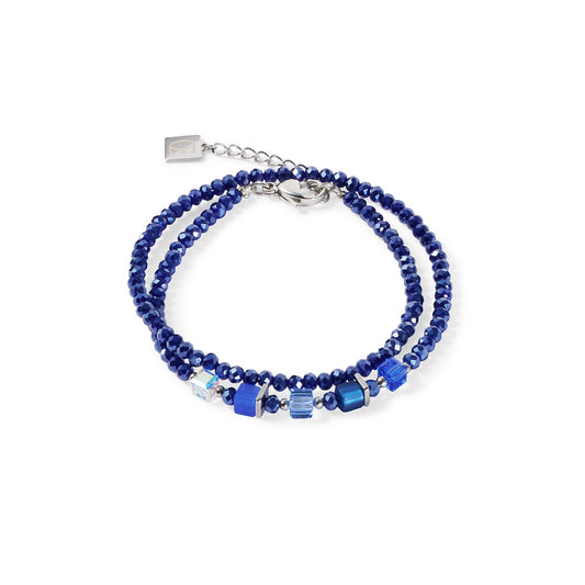 Joyful Colours Update Bracelet silver-blue