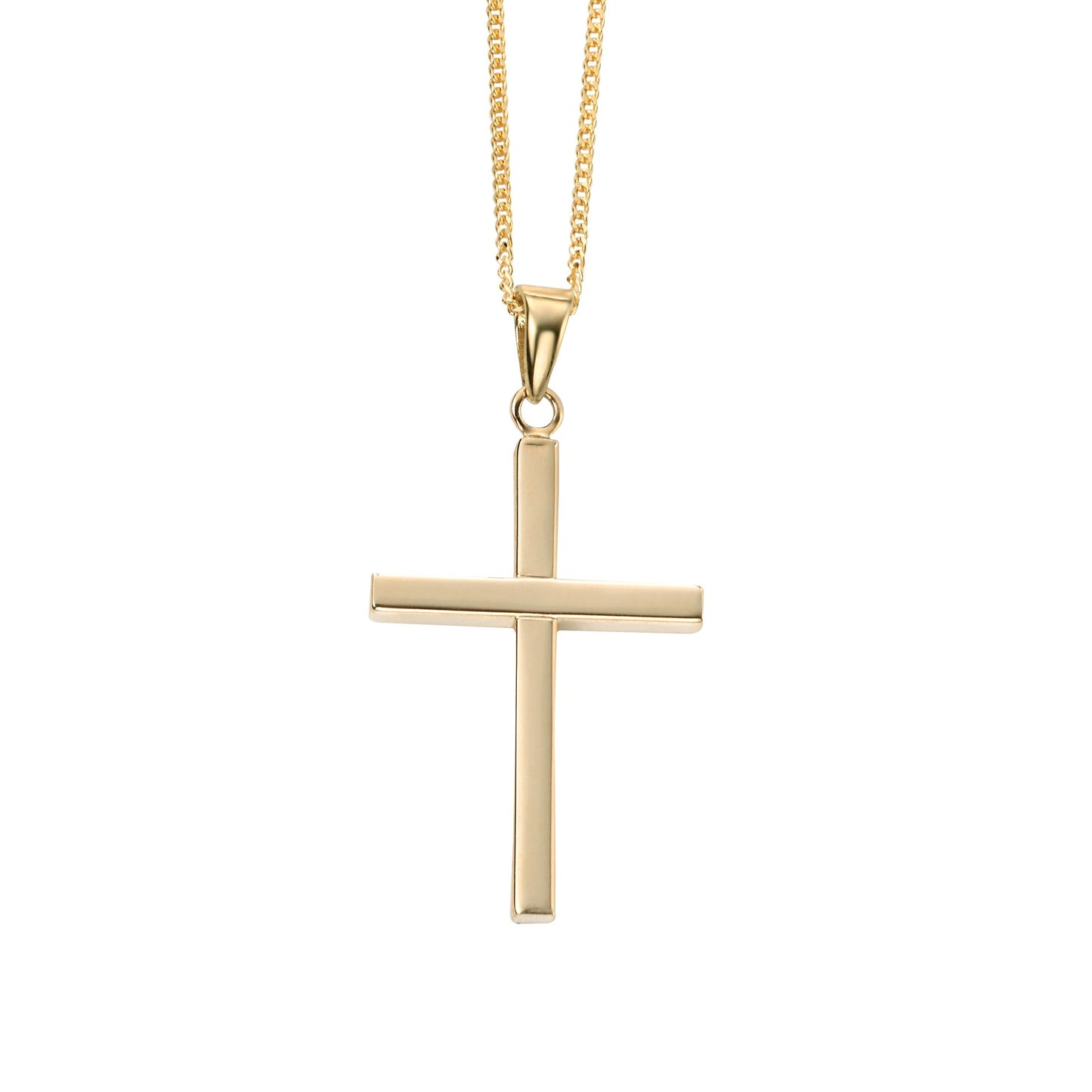 9ct Yellow Gold Cross Pendant