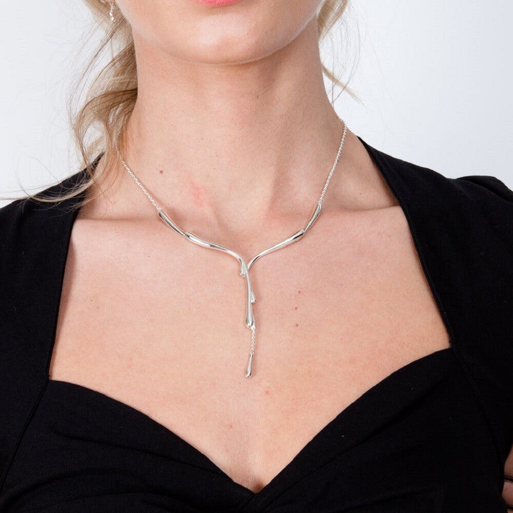 Dripping Articulated Necklace