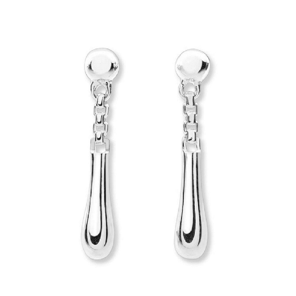 Silver Drop Earrings