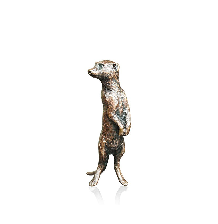 Bronze Meerkat Figurine