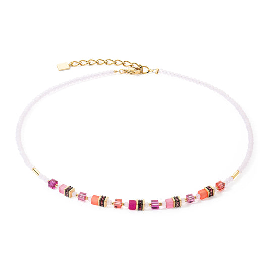 4565/10/0422 YGP Magenta necklace