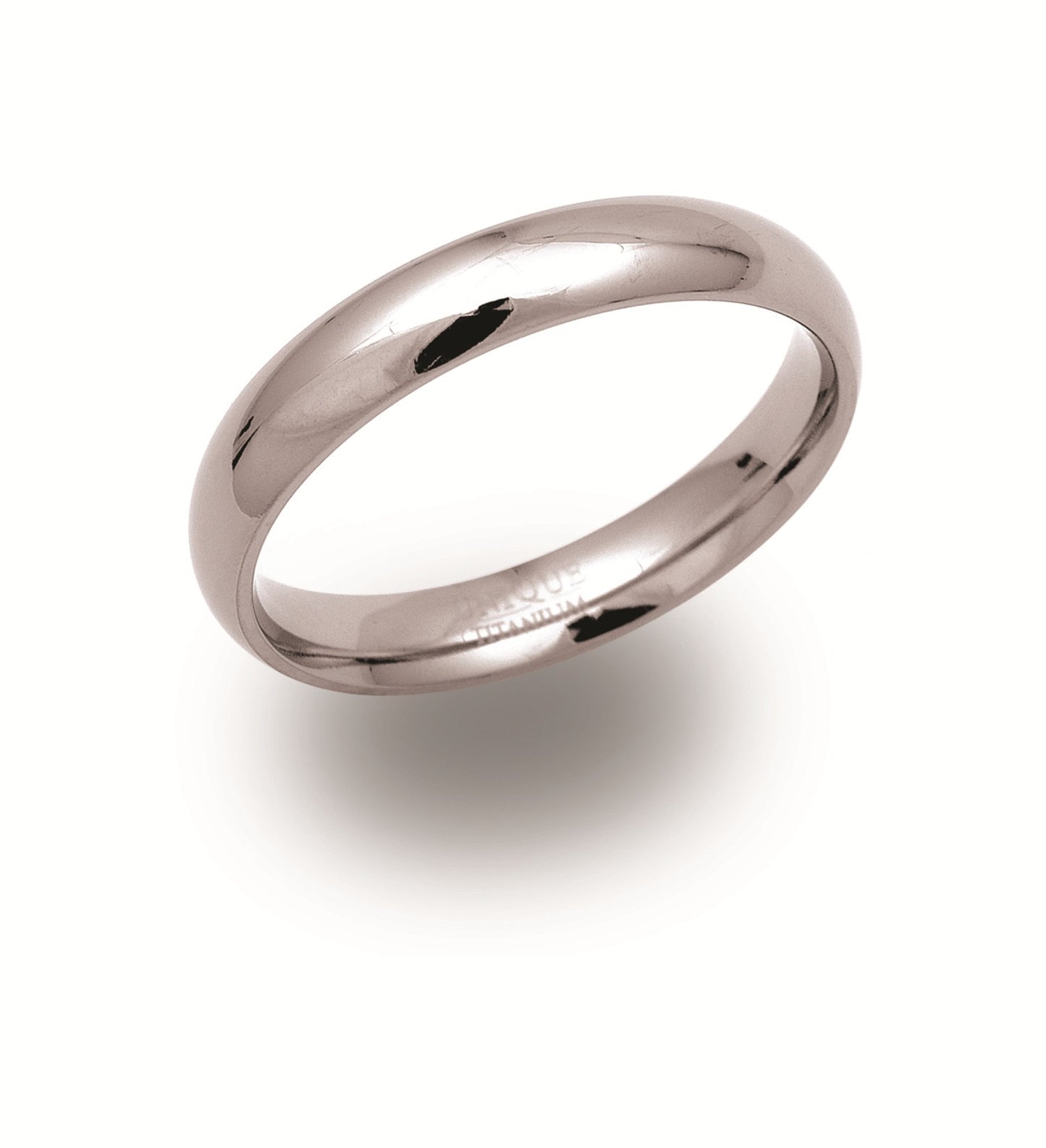 Titanium 4mm Ring