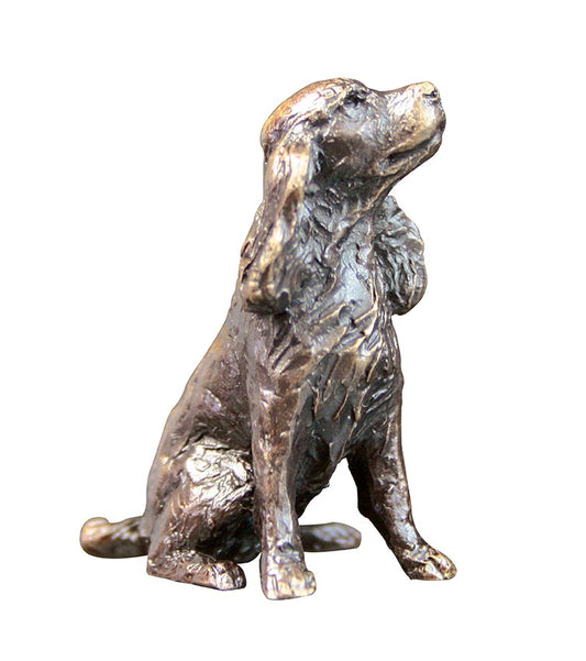Bronze Spaniel Figurine