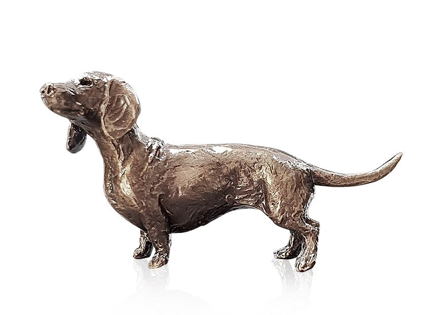 Dachshund Bronze Figurine