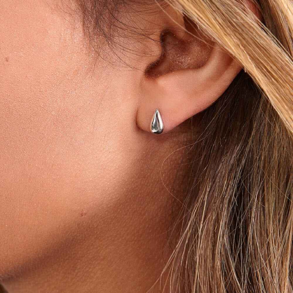 Mini Teardrop Stud Earrings