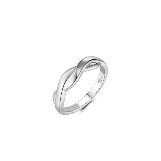 Silver Twist Ring