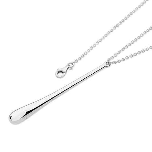 Long Drop Pendant and Chain