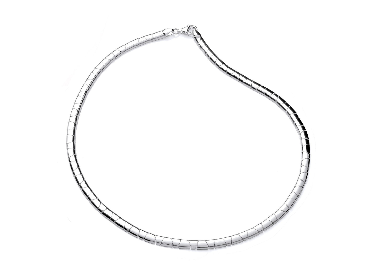 Elegant Sterling Silver Chain Necklace