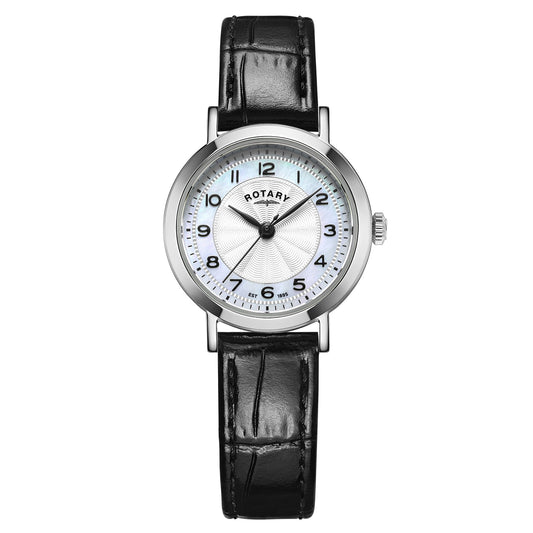 Silver Colour Mother of Pearl Watch