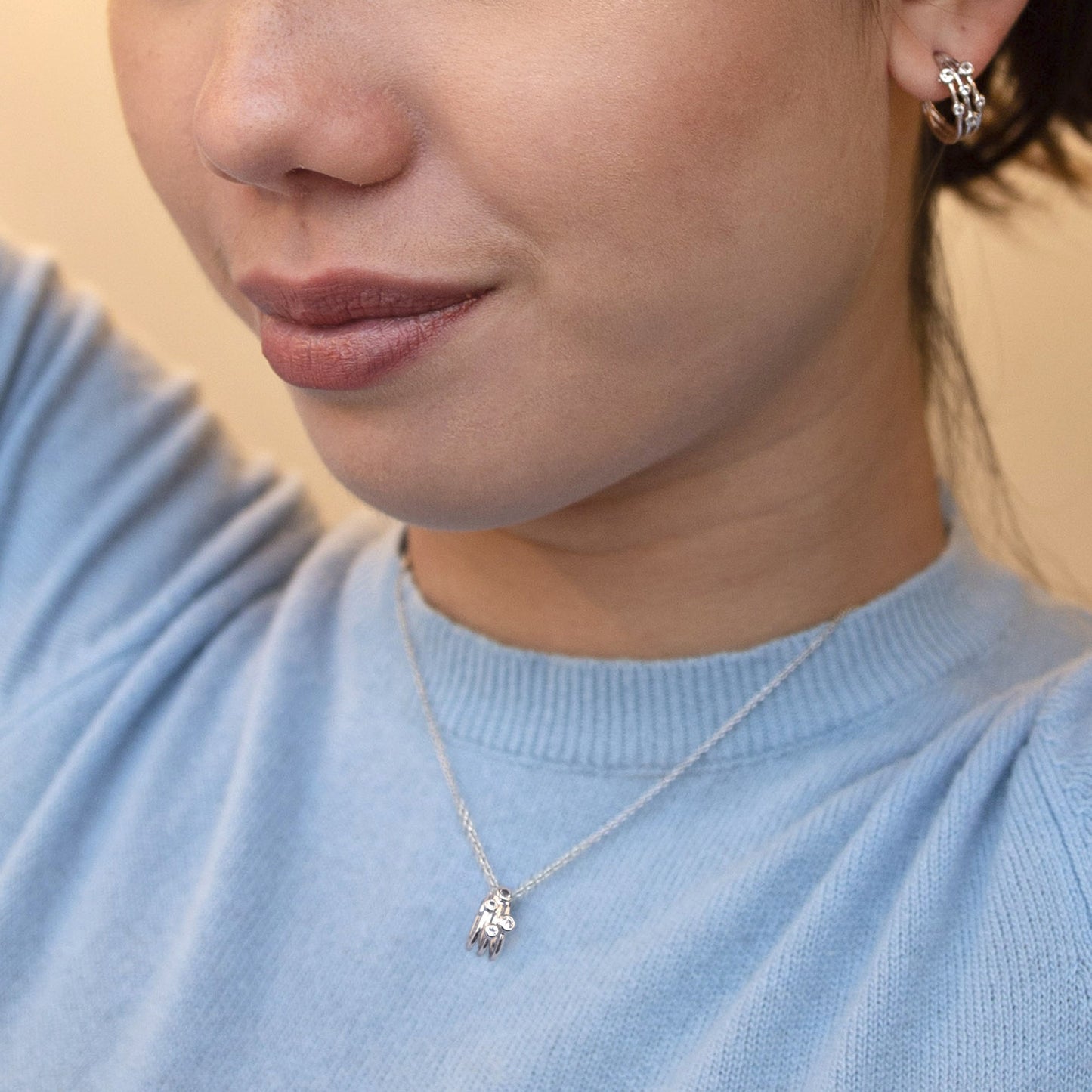 Tender Statement Hoop Earrings