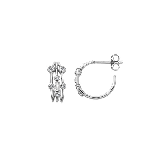 Tender Statement Hoop Earrings