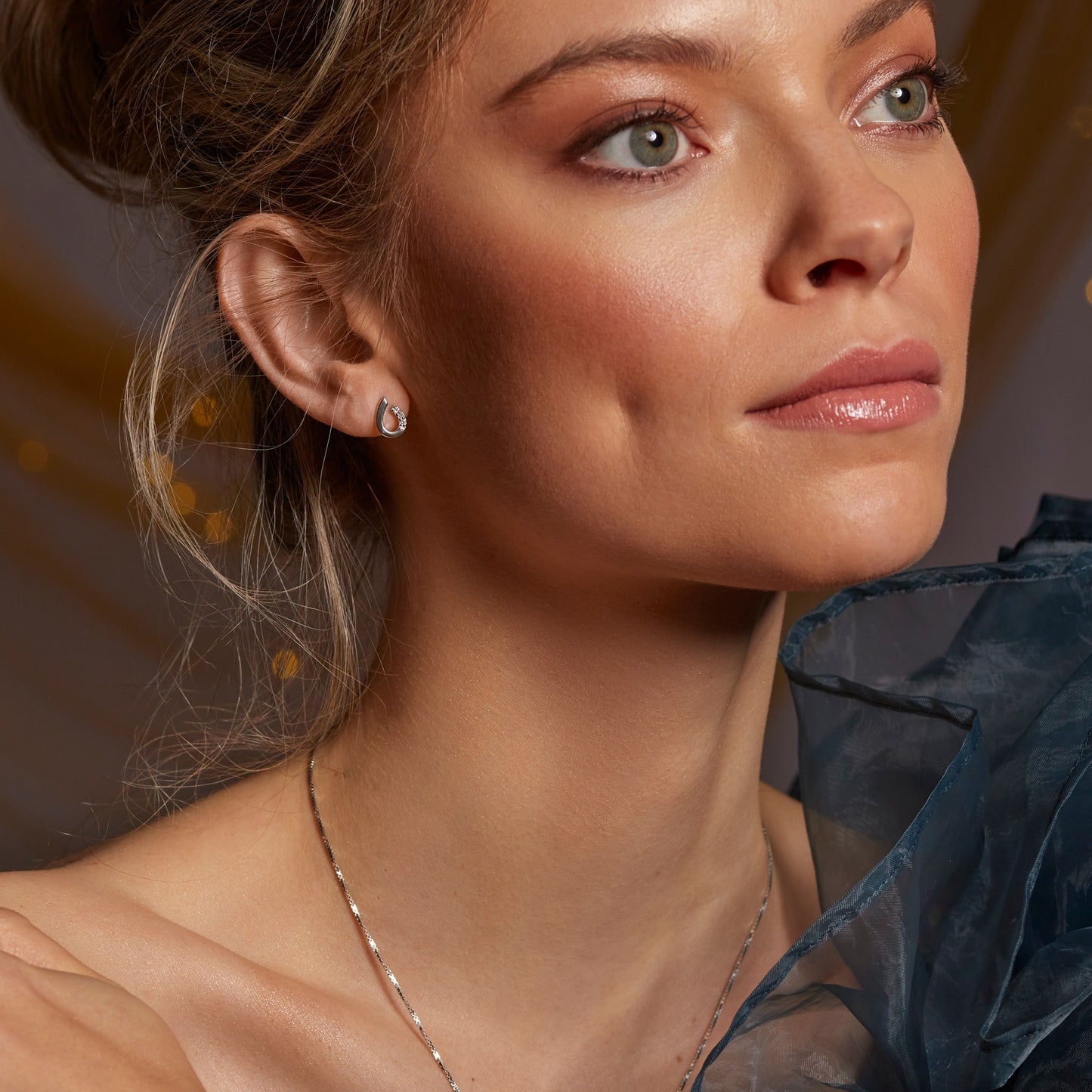 Teardrop Diamond Earrings